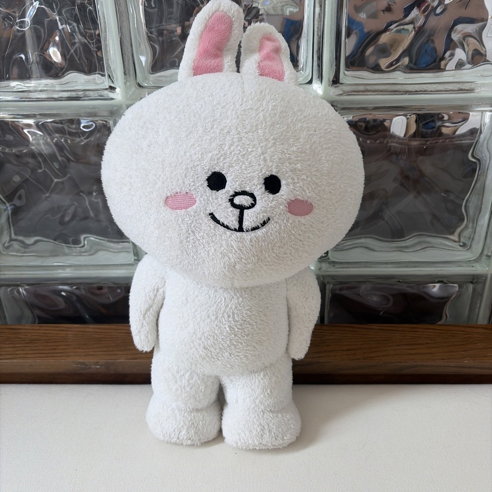 Gund Line Friends 16" White Cony Bunny Standing Plush Stuffed Animal Easter Rare